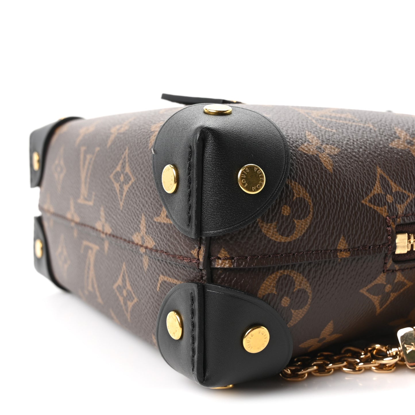 Monogram Petite Malle Souple Black