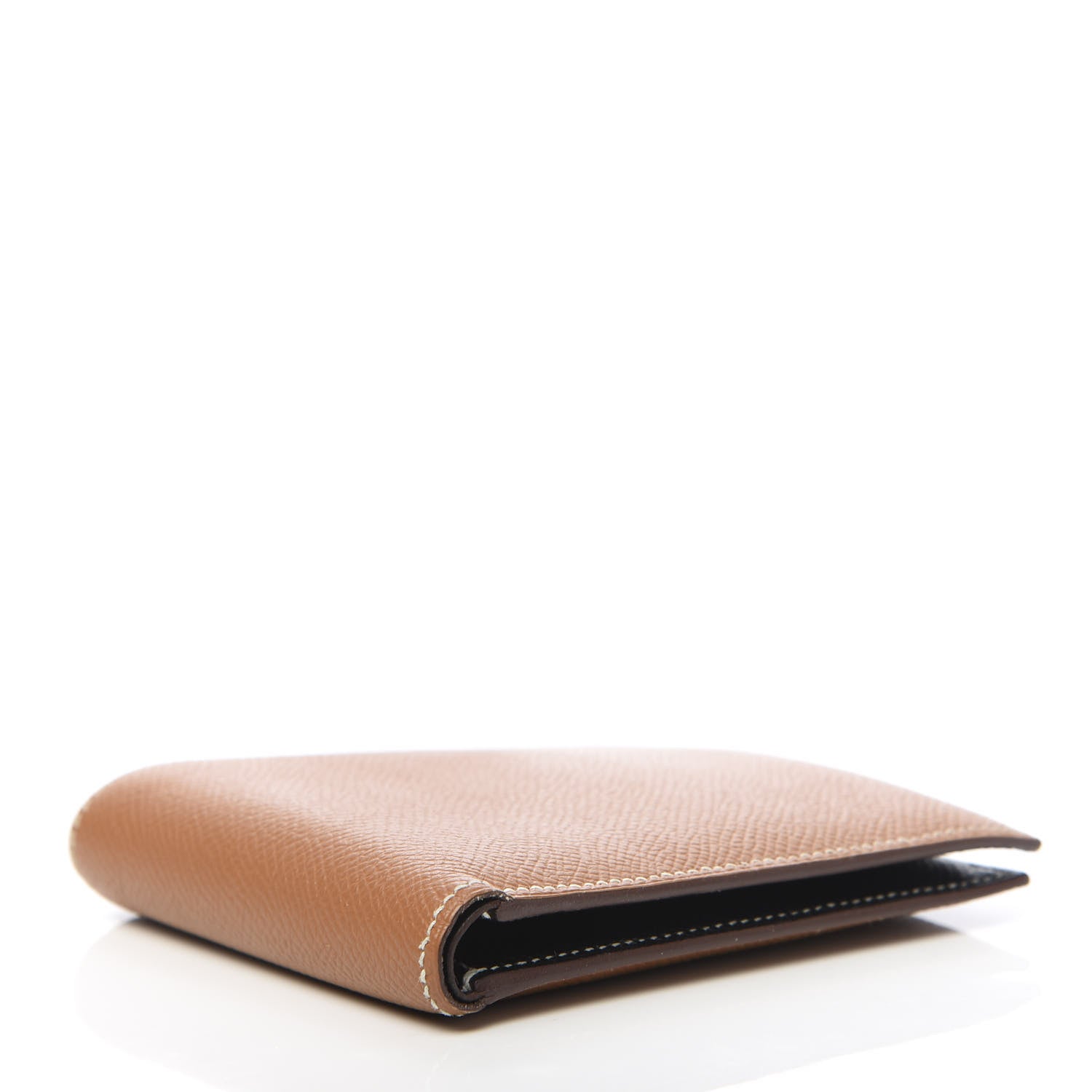 Hermes Epsom MC2 Copernic Compact Colorblock Wallet Gold 4 of 8