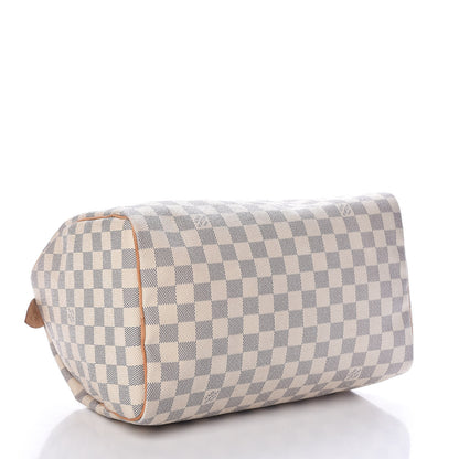Louis Vuitton Damier Azur Speedy 30 4 of 12
