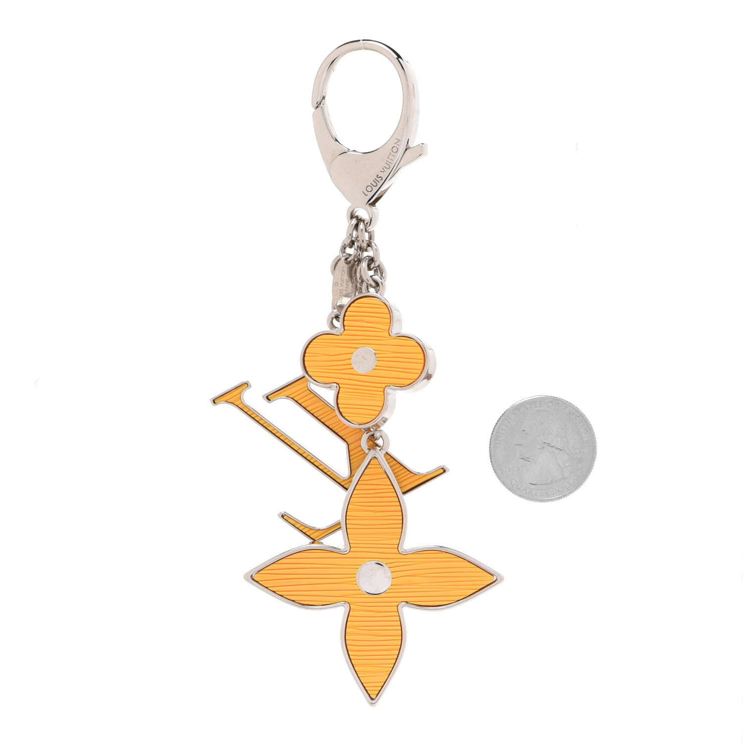 Louis Vuitton Fleur d Epi Bag Charm Tassil 2 of 4