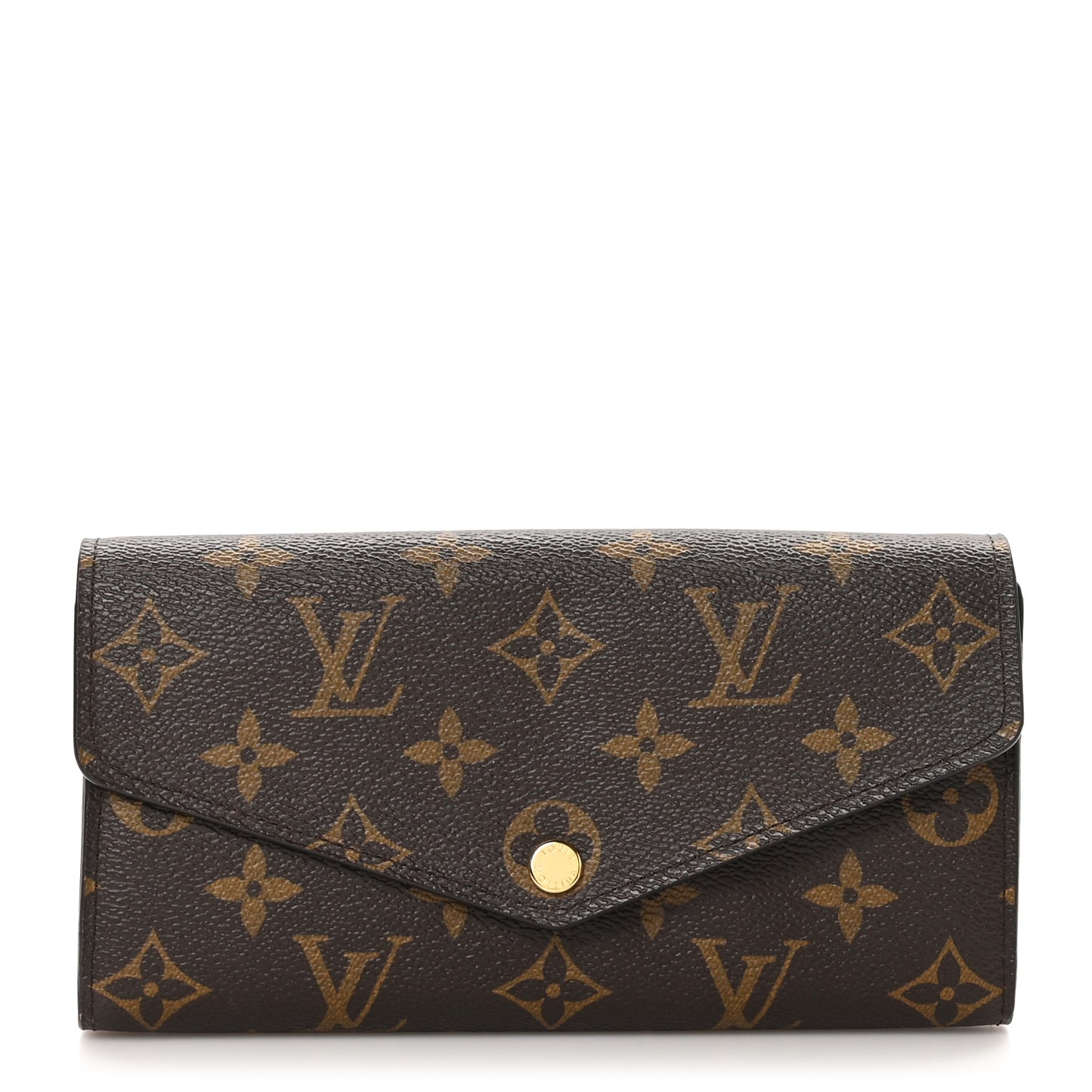 Monogram Sarah Wallet NM Coquelicot