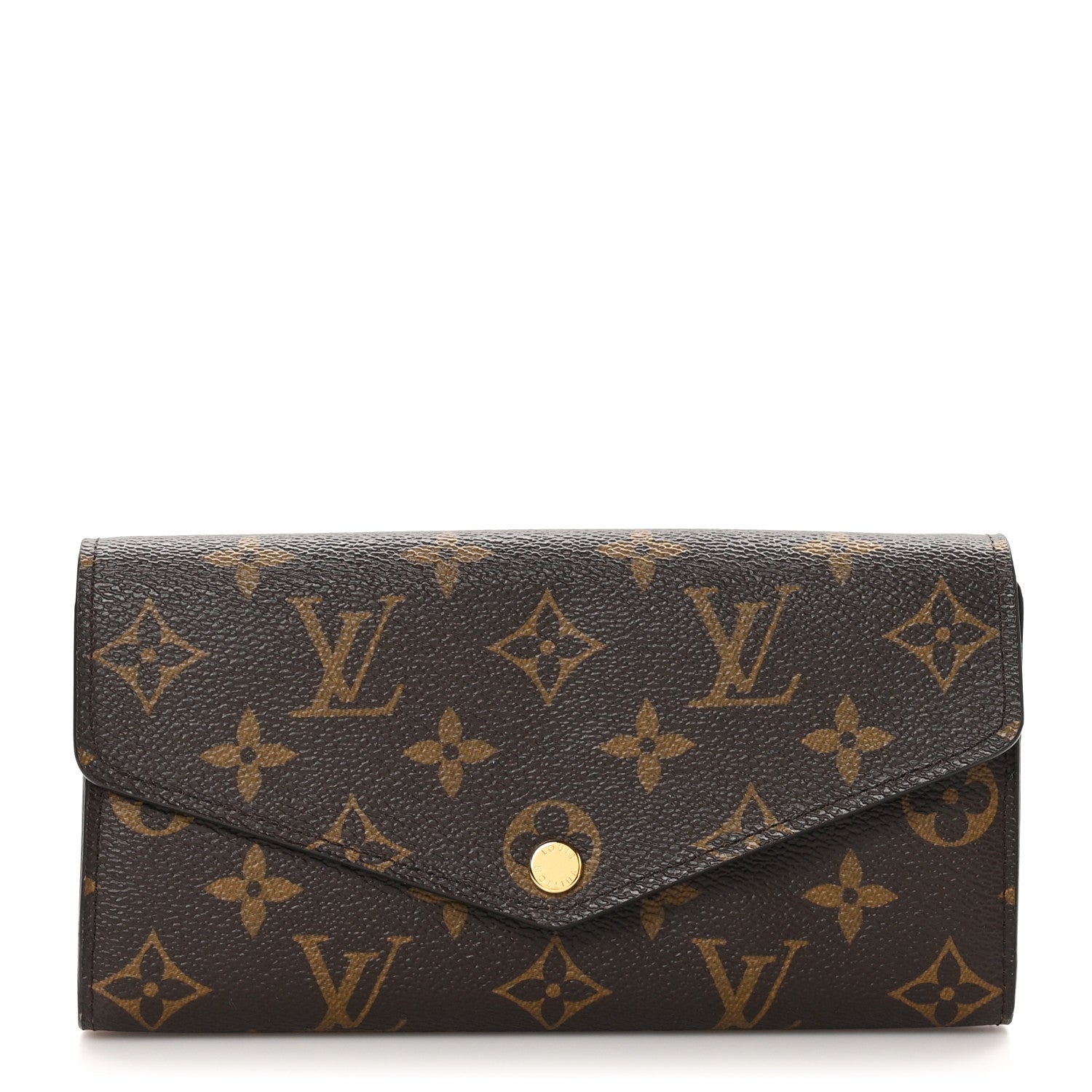 Louis Vuitton Monogram Sarah Wallet NM Coquelicot 1 of 9