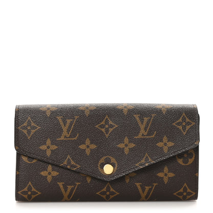 Louis Vuitton Monogram Sarah Wallet NM Coquelicot 1 of 9