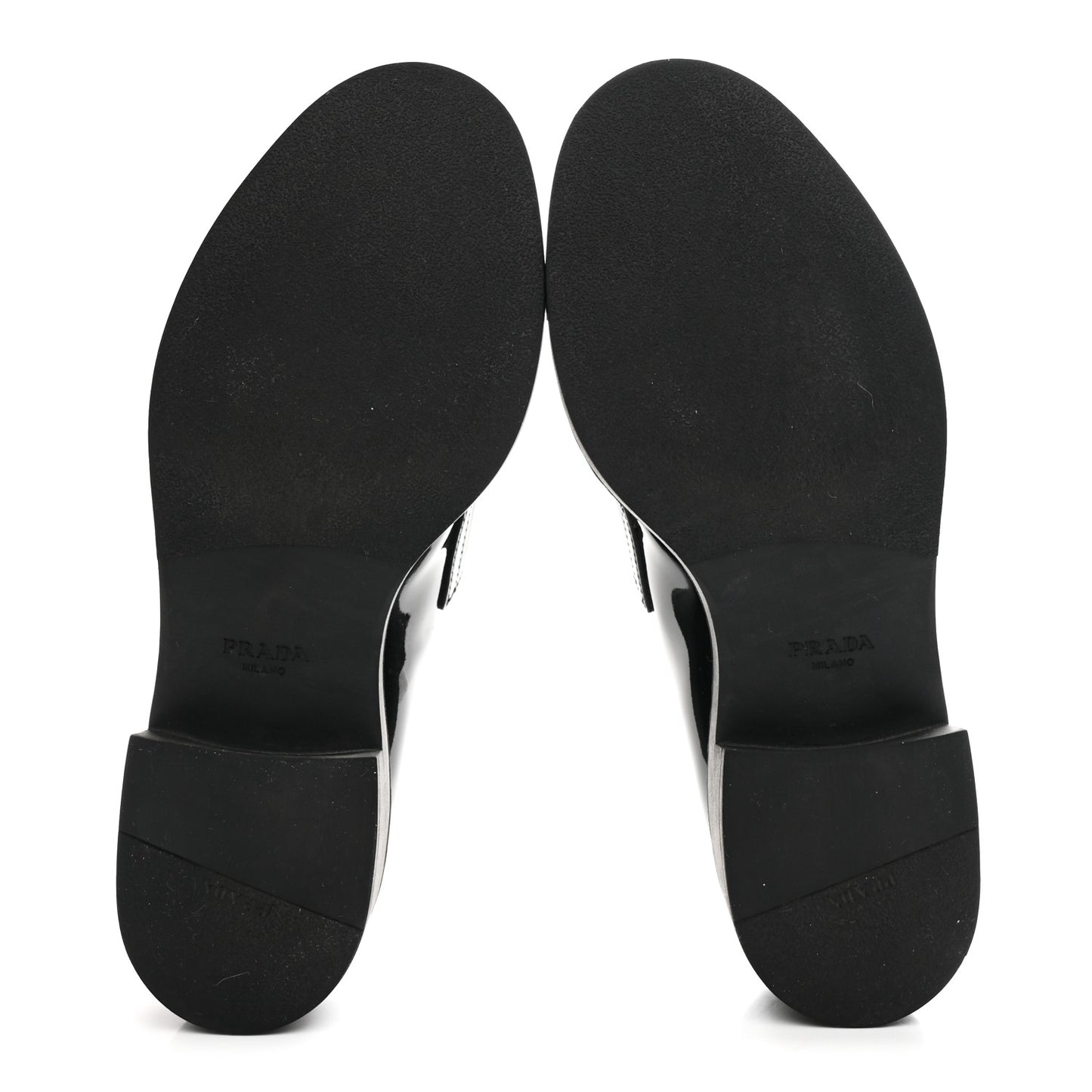 Vernice Triangle 50mm Loafers 38.5 Black
