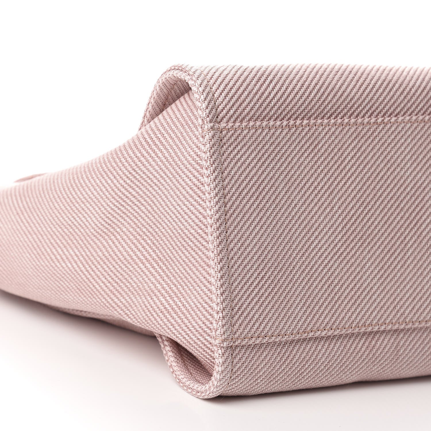 Chanel Mixed Fibers Calfskin Medium Deauville Tote Pink 6 of 11