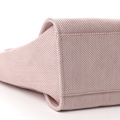 Chanel Mixed Fibers Calfskin Medium Deauville Tote Pink 6 of 11