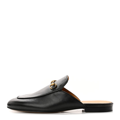 Gucci Calfskin Womens Princetown Slippers 41 Black 1 of 12