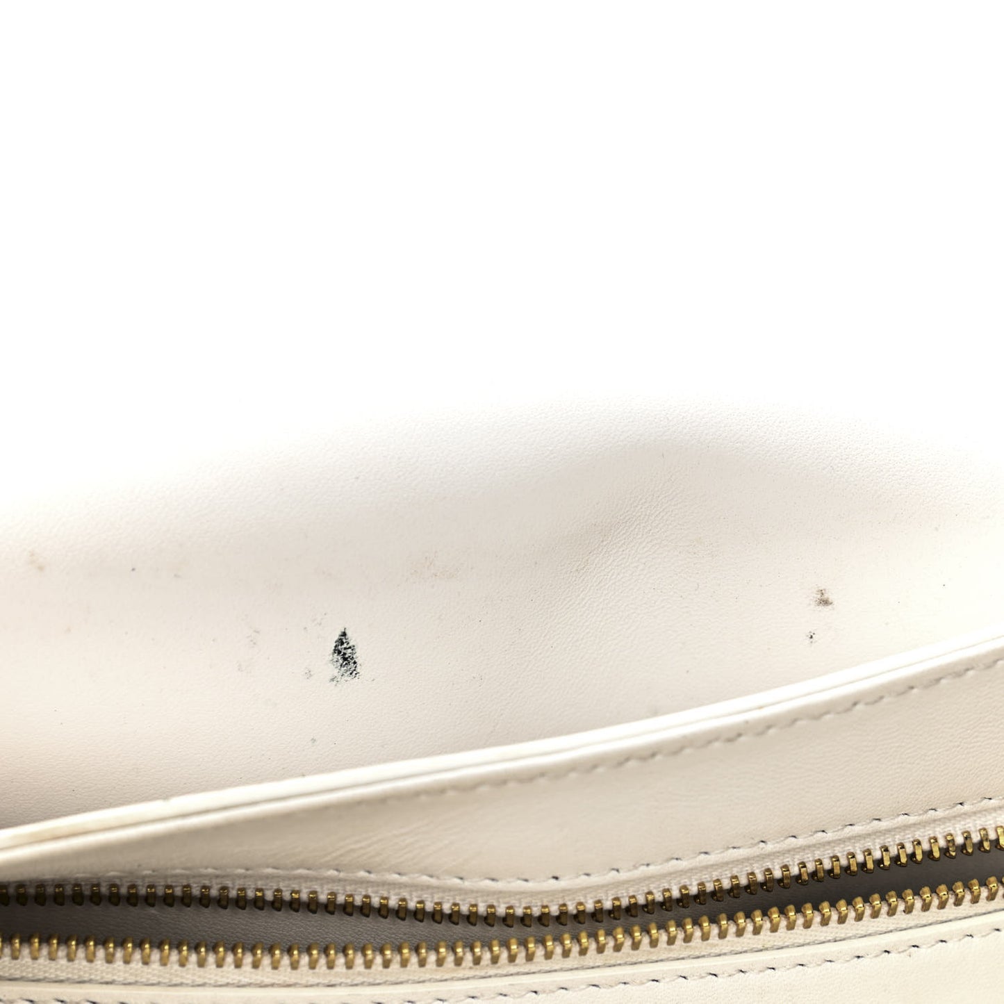 Calfskin Large Devotion Bag White