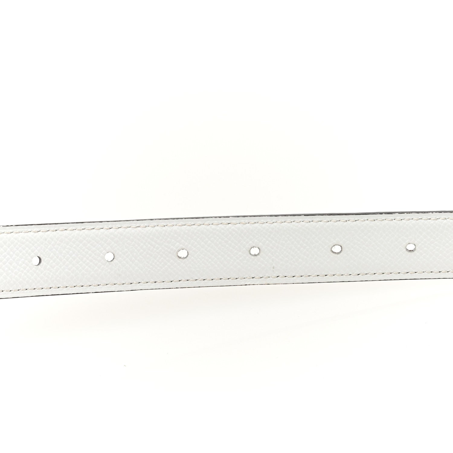 Hermes Swift Epsom 24mm Garden Party H Belt 80 32 Etoupe White 4 of 5