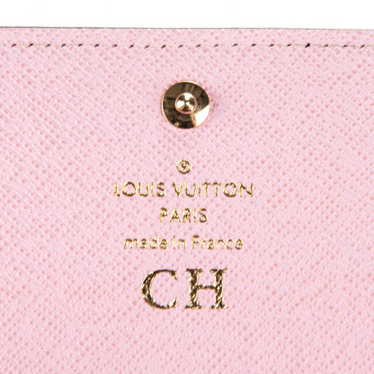 Louis Vuitton Monogram 2016 Christmas Animation Sarah Wallet Rose Ballerine 6 of 7