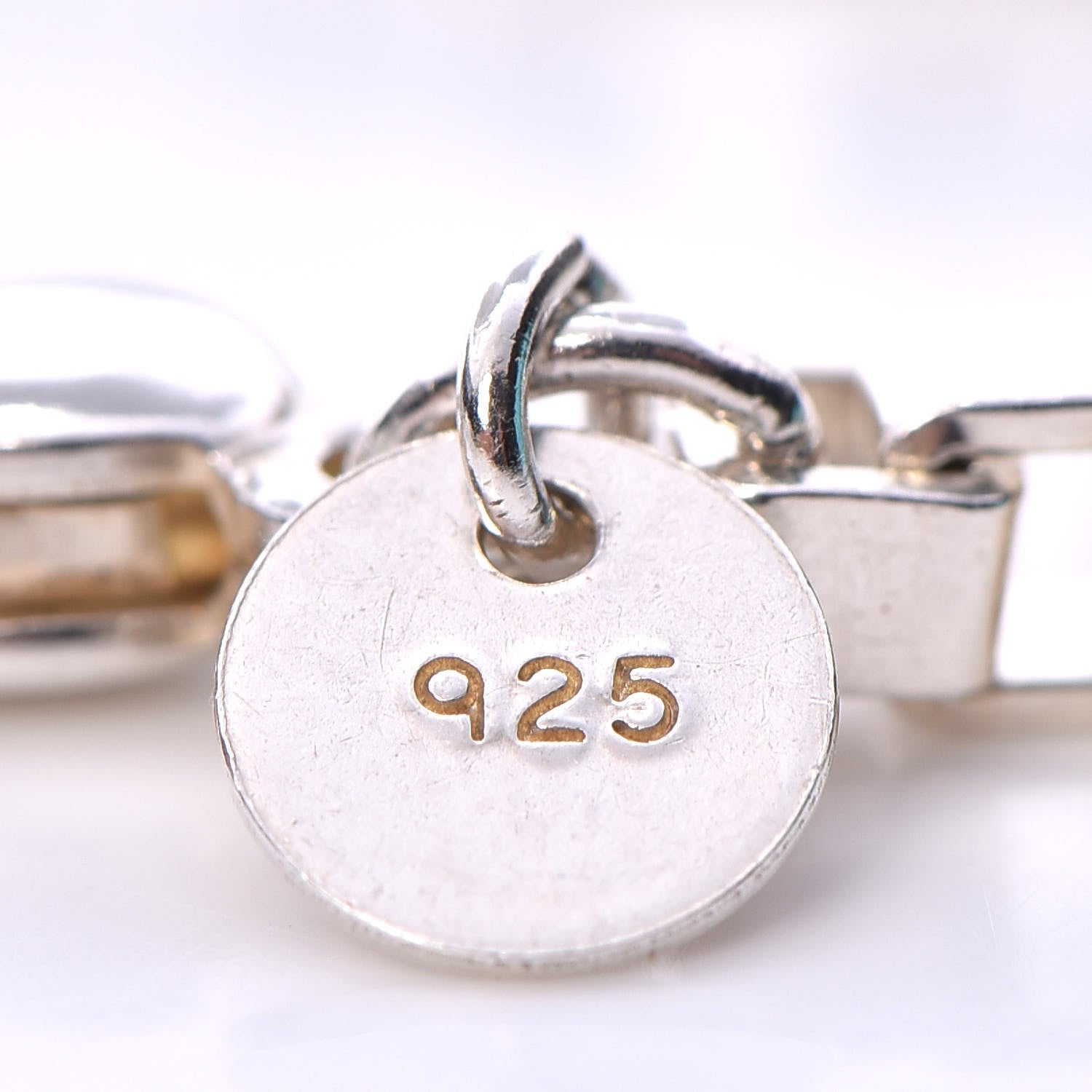 Tiffany Sterling Silver 4mm Venetian Link Bracelet 6 of 7