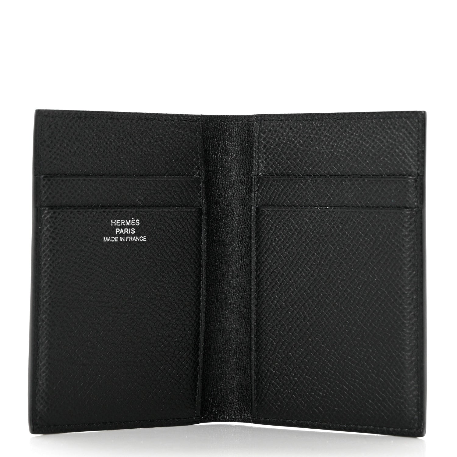 Hermes Epsom MC2 Euclide Card Holder Case Black 5 of 8