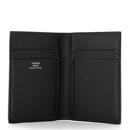 Hermes Epsom MC2 Euclide Card Holder Case Black 5 of 8