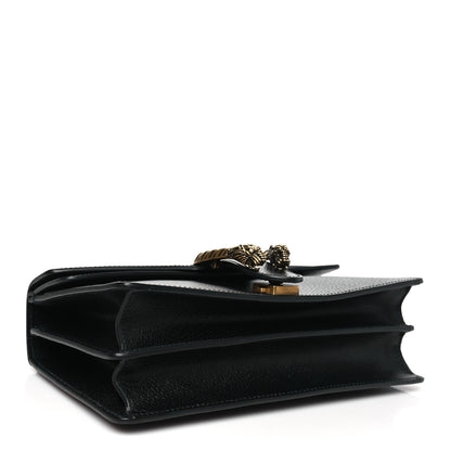 Gucci Calfskin Web Small Dionysus Shoulder Bag Black 4 of 10