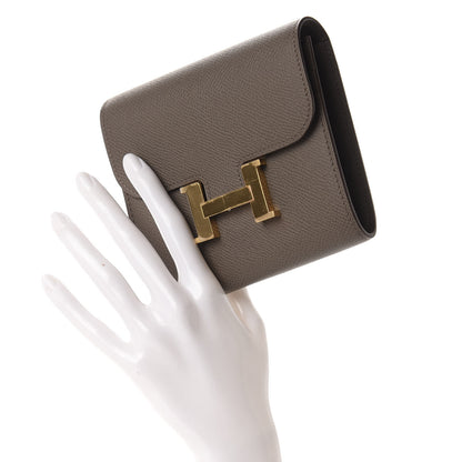 Hermes Epsom Constance Short Wallet Etain 2 of 6