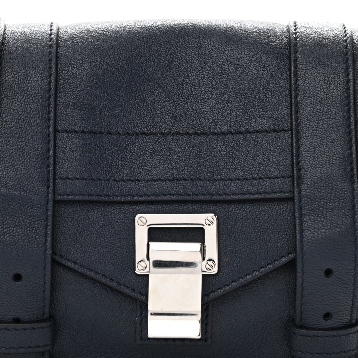 Lambskin PS1 Mini Crossbody Bag Indigo