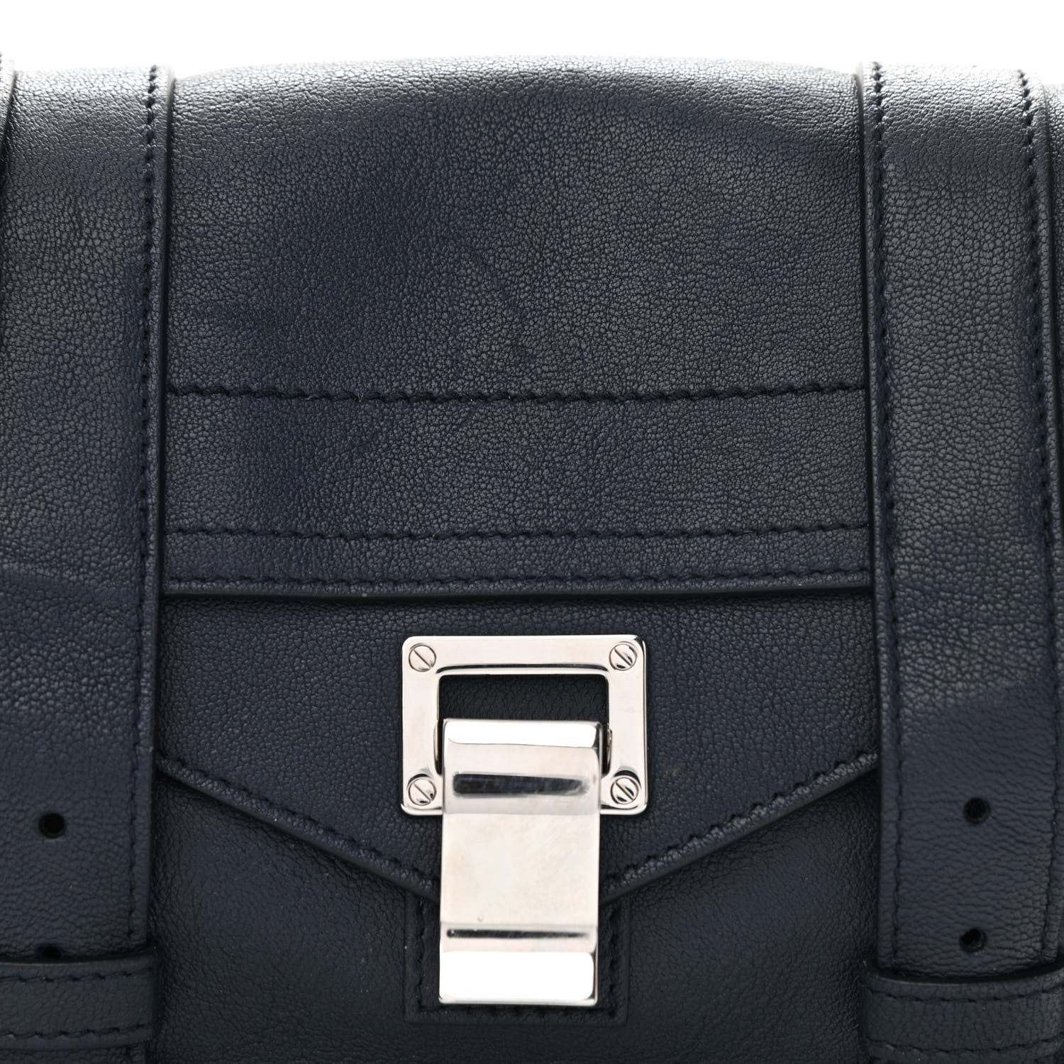 Proenza Schouler Lambskin PS1 Mini Crossbody Bag Indigo 7 of 11