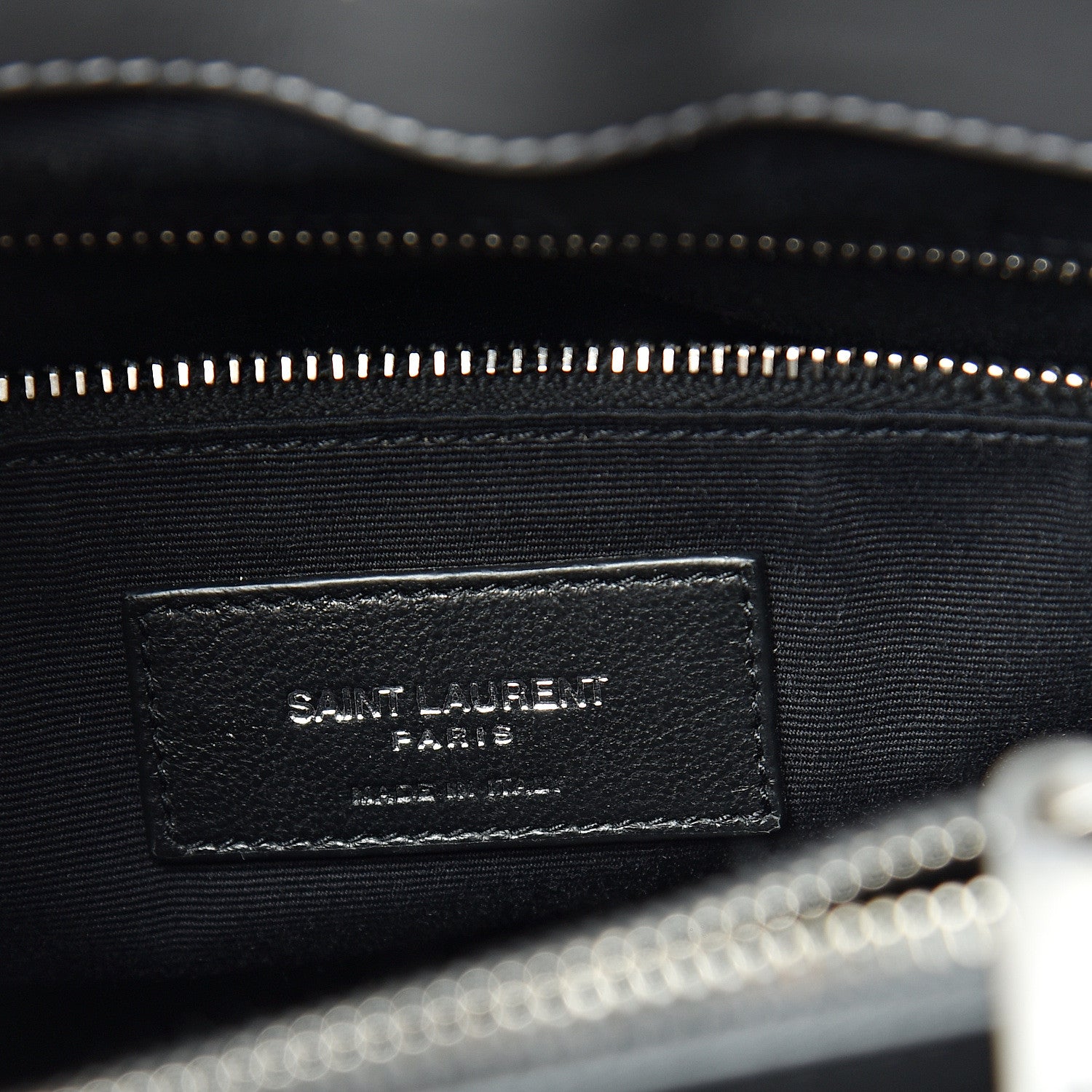 Saint Laurent Calfskin Y Quilted Monogram Medium Loulou Satchel Kaki Fonce 5 of 14