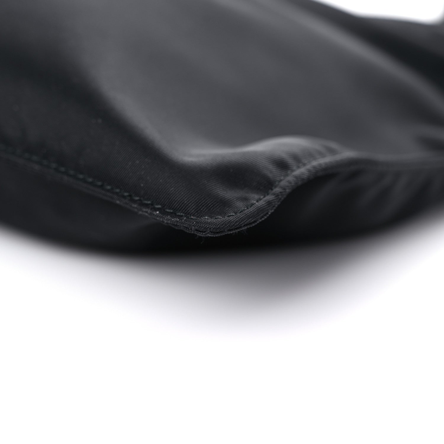 Prada Tessuto Nylon Saffiano Flat Messenger Bag Black 8 of 8
