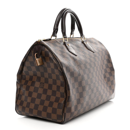 Louis Vuitton Damier Ebene Speedy 35 3 of 13
