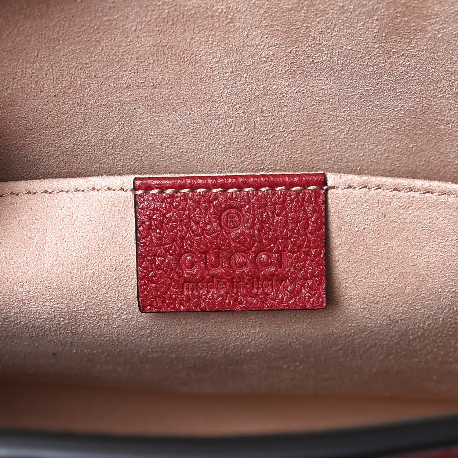 Gucci GG Supreme Monogram Flora Web Ophidia Pouch Red 5 of 8