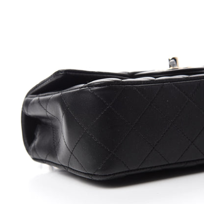 Chanel Lambskin Quilted Mini Rectangular Flap Black 6 of 11
