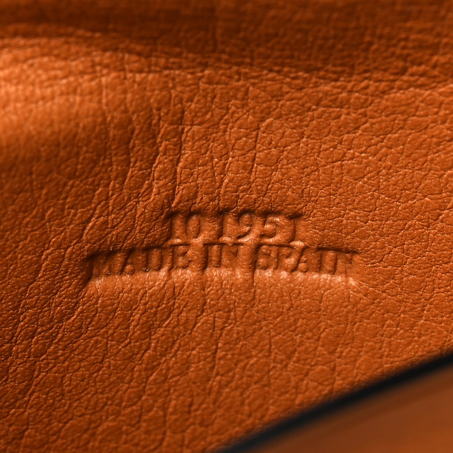 Loewe Soft Calfskin Small Heel Bag Apricot 7 of 11