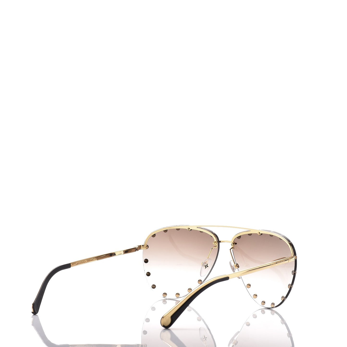 The Party Aviator Gradient Sunglasses Z0914U Brown