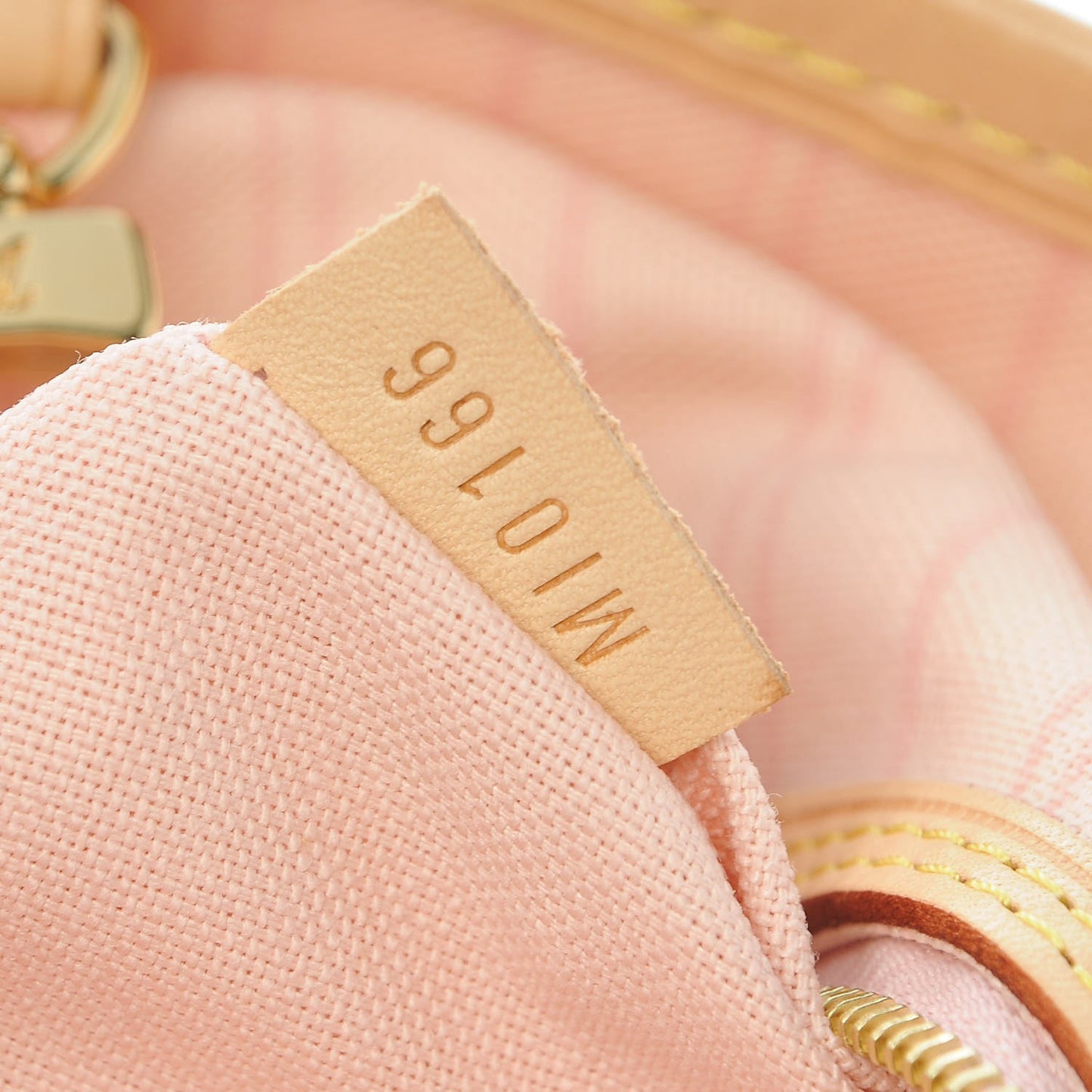 Damier Azur Delightful MM Rose Ballerine