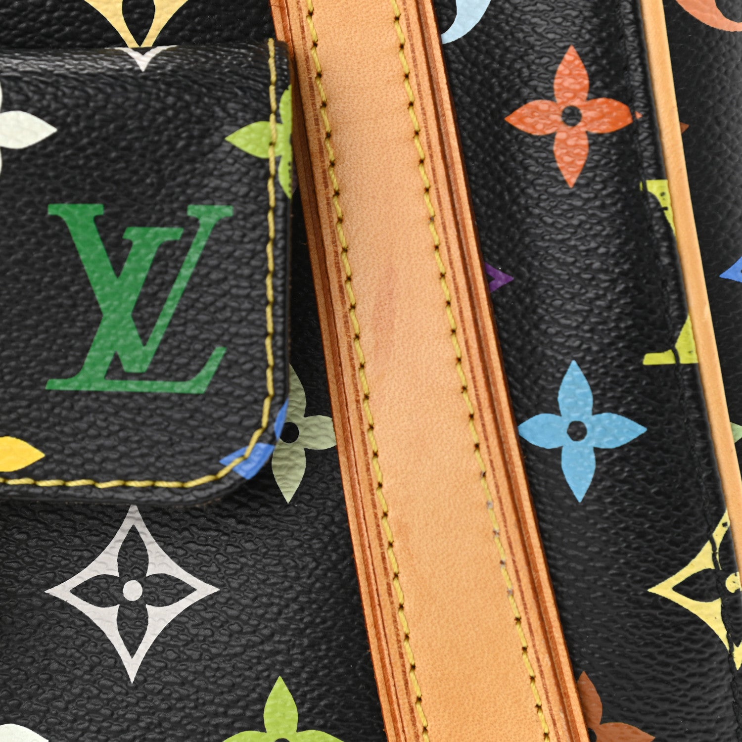 Louis Vuitton Monogram Multicolor Priscilla Black 9 of 11