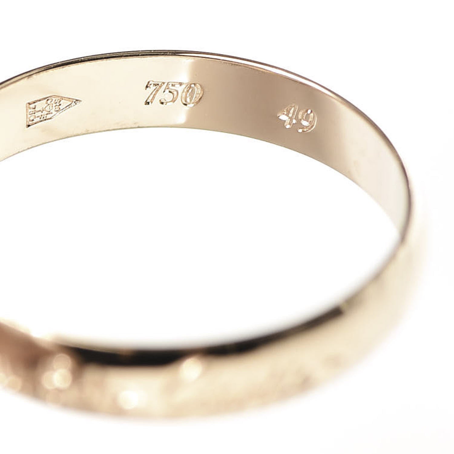Cartier 18K Pink Yellow White Gold Classic Les Must De Trinity Ring 49 4.75 4 of 5