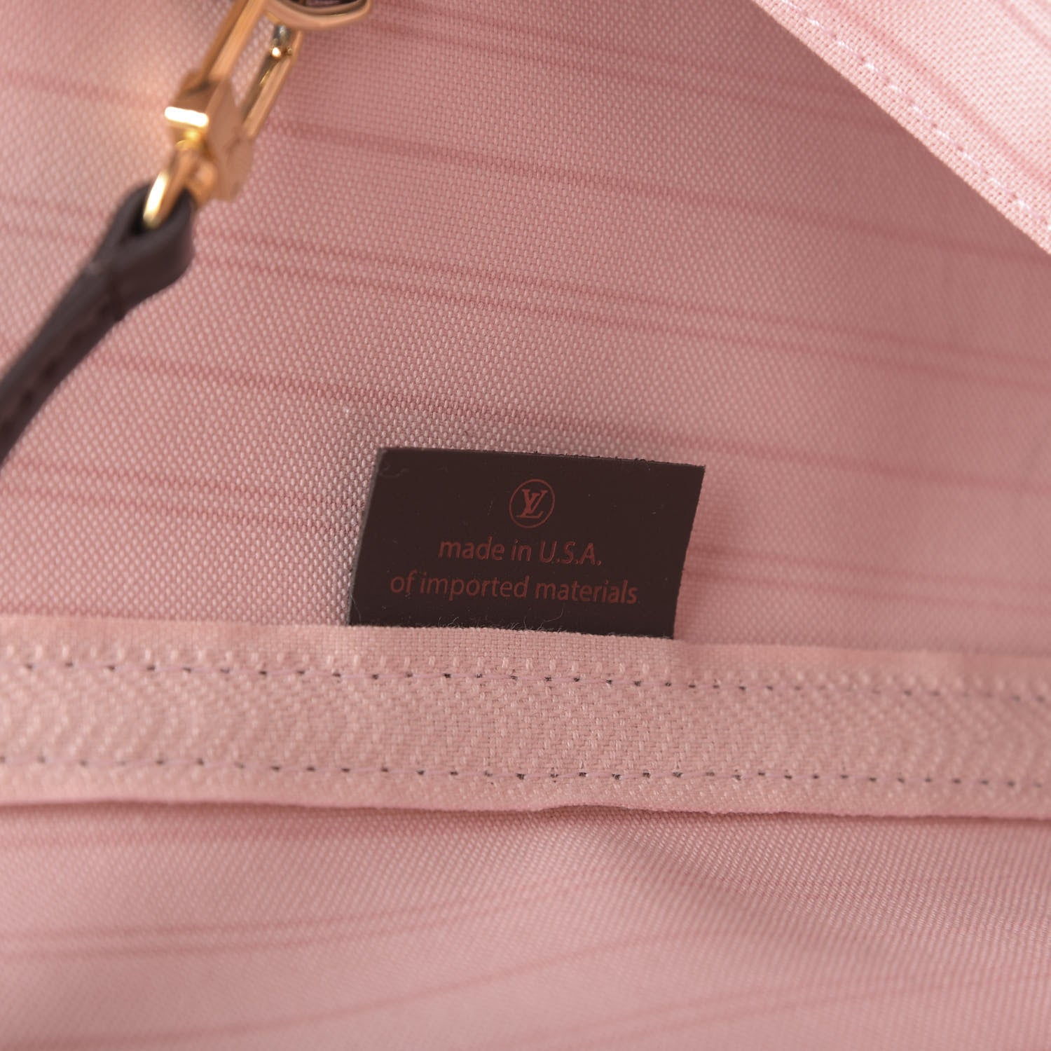 Louis Vuitton Damier Ebene Neo Neverfull MM Rose Ballerine 6 of 11