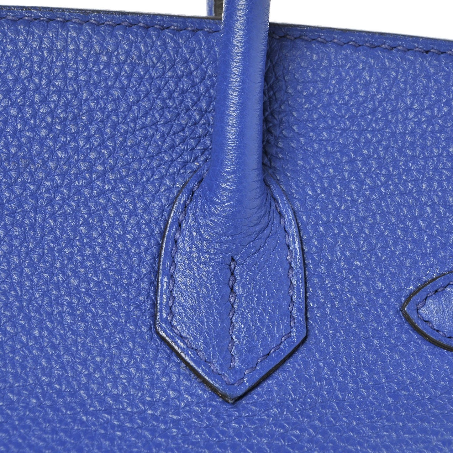 Togo Birkin 30 Bleu Electrique