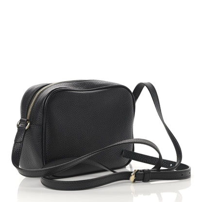 Gucci Pebbled Calfskin Small Soho Disco Bag Black 3 of 16