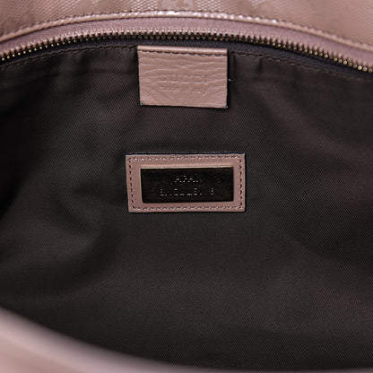 Gucci Imprime Monogram Medium Zippered Shopping Tote Winter Rose 8 of 11