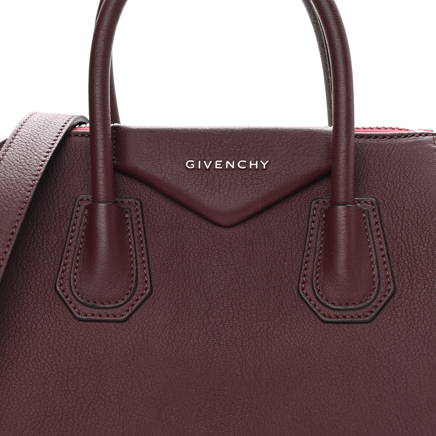 Givenchy Sugar Goatskin Small Antigona Aubergine 8 of 11