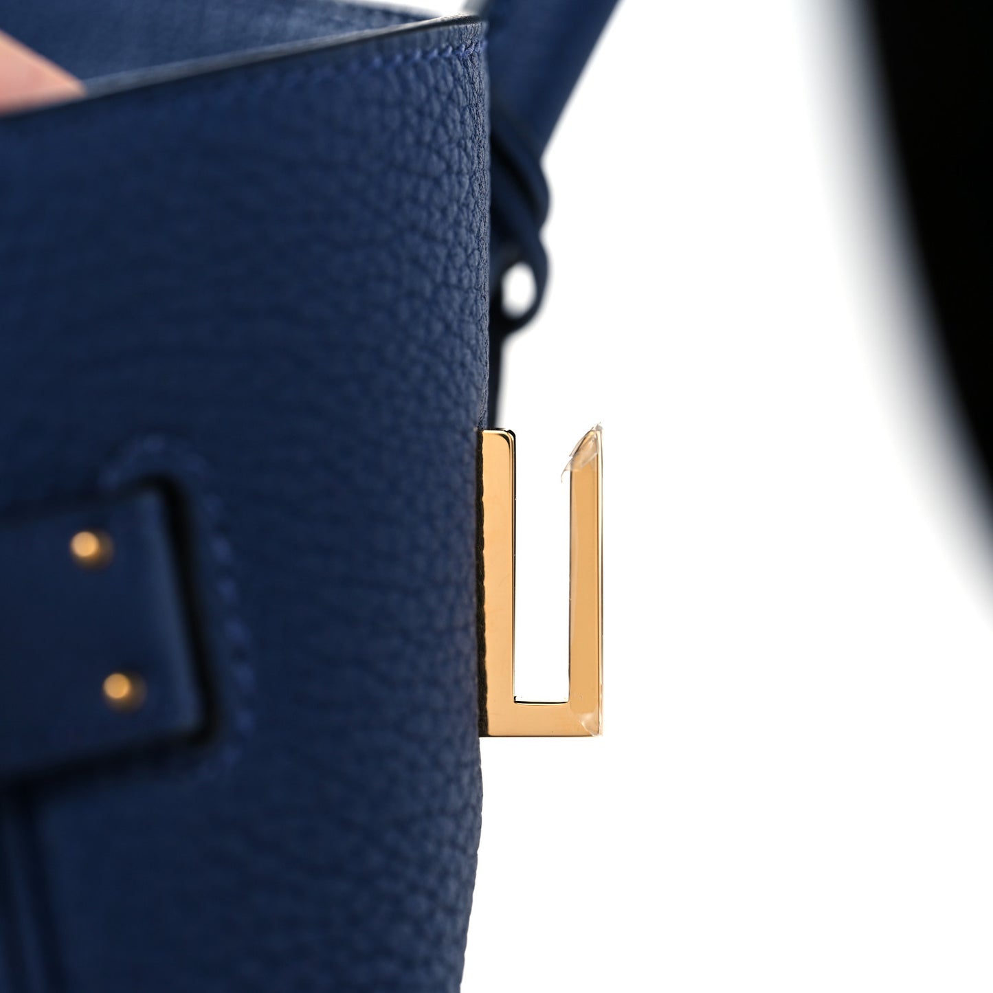 Togo Birkin 30 Bleu Saphir