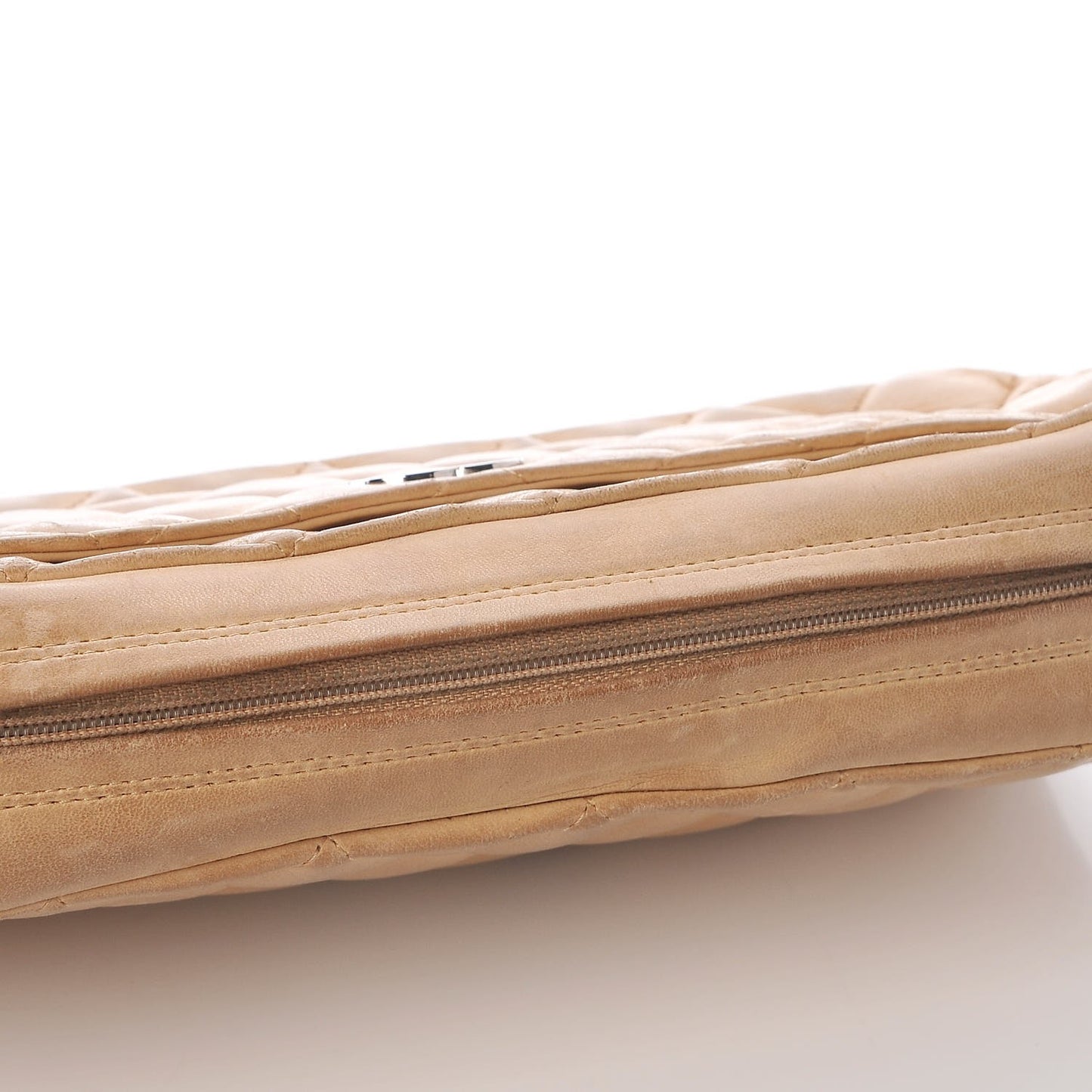Lambskin Camera Case Beige Clair