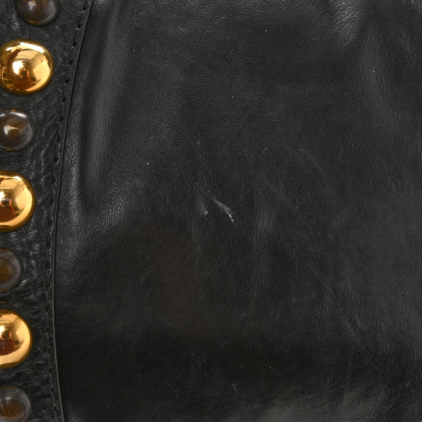 Calfskin Suede Fringe Babouska Hobo Black