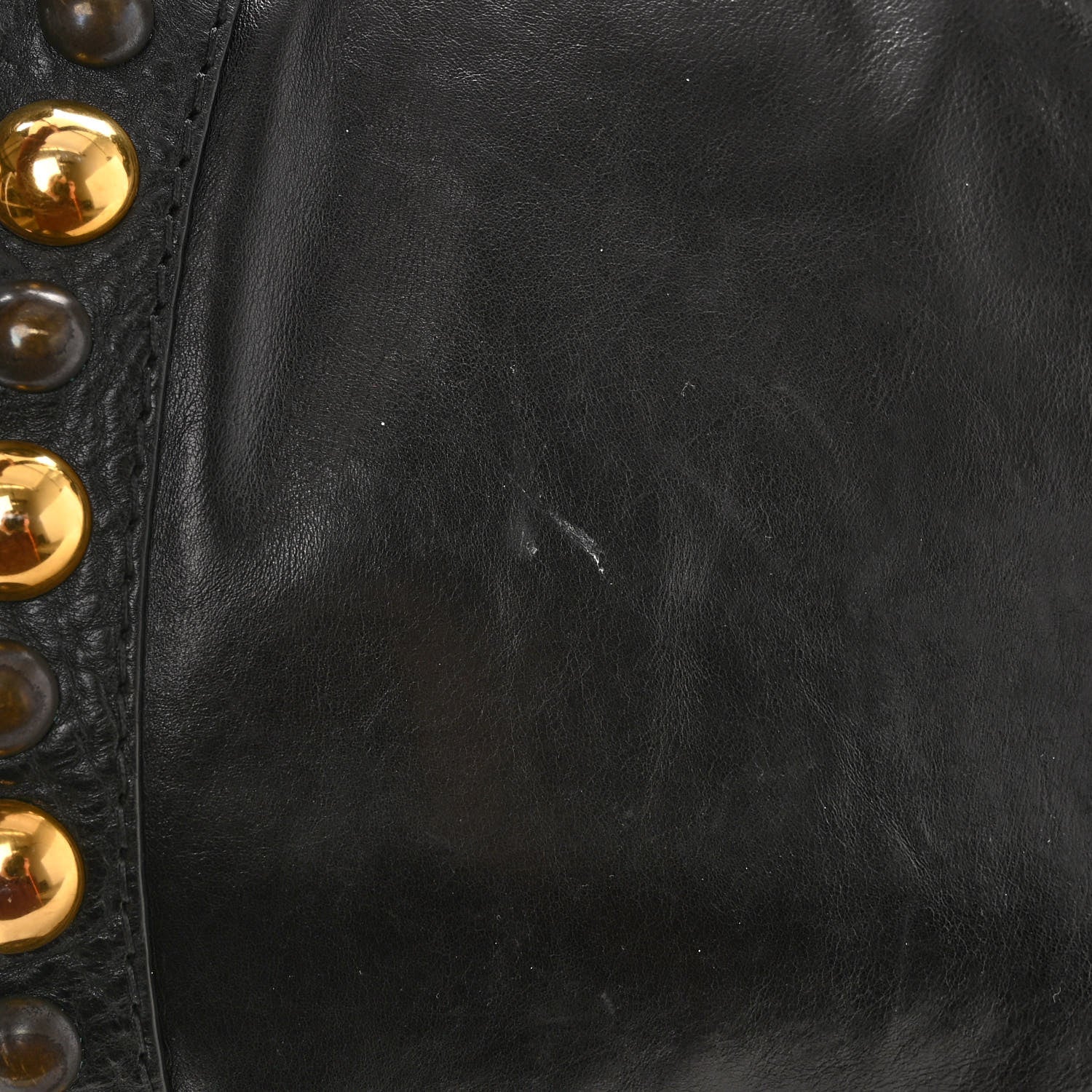 Gucci Calfskin Suede Fringe Babouska Hobo Black 14 of 15
