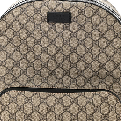 Gucci GG Supreme Monogram Medium Backpack Black 8 of 10
