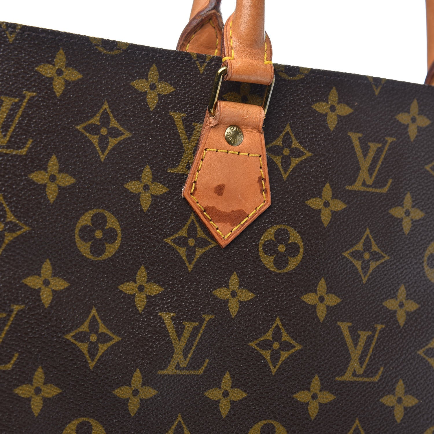 Louis Vuitton Monogram Sac Plat 11 of 13