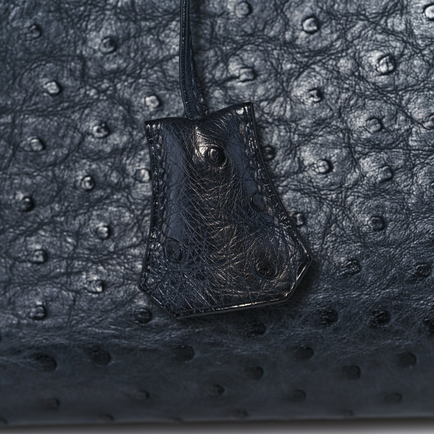Hermes Ostrich Birkin 35 Bleu Indigo 29 of 44