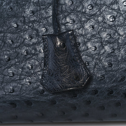 Hermes Ostrich Birkin 35 Bleu Indigo 29 of 44