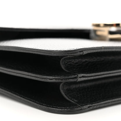 Gucci Dollar Calfskin Interlocking G Shoulder Bag Black 9 of 10