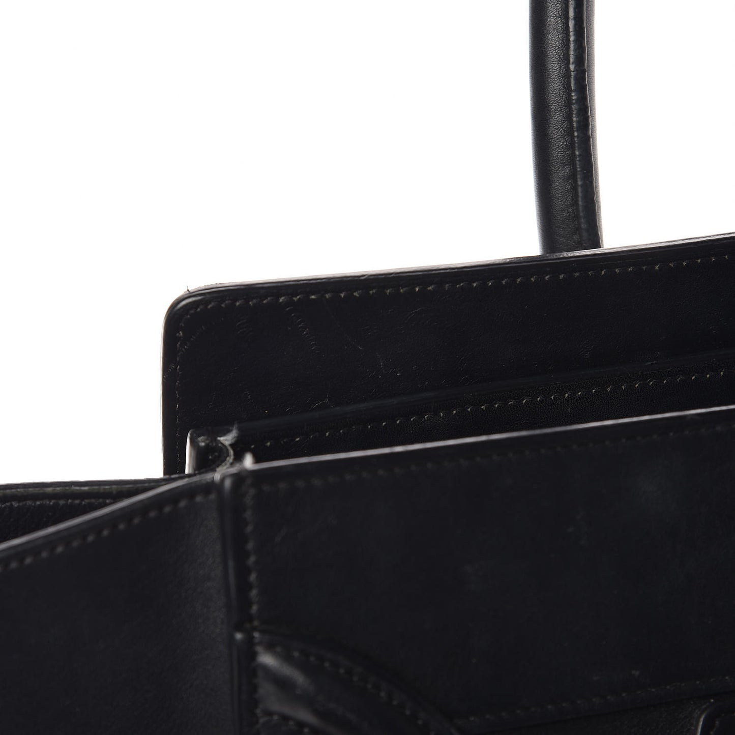 Smooth Calfskin Mini Luggage Black