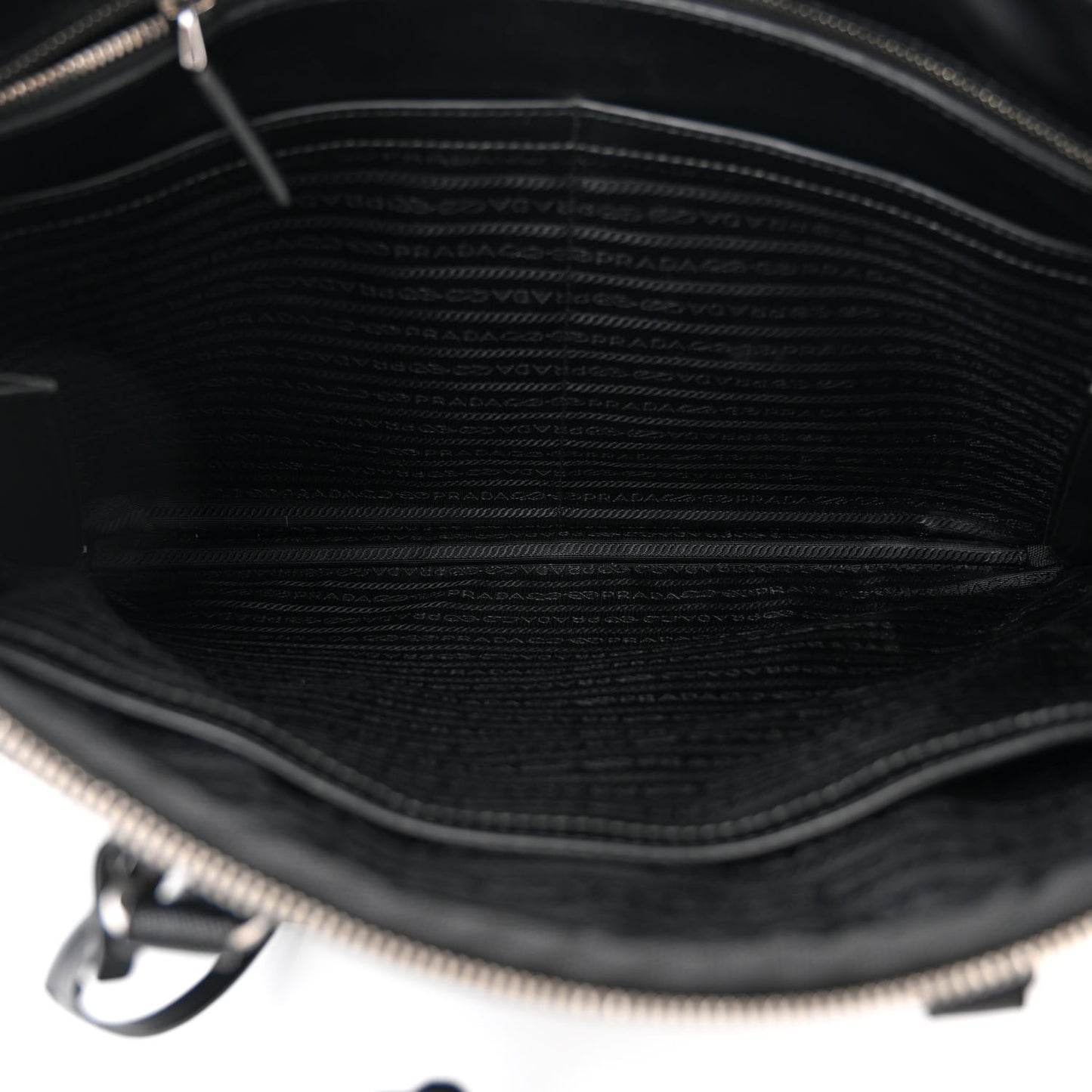 Saffiano Travel Briefcase Black