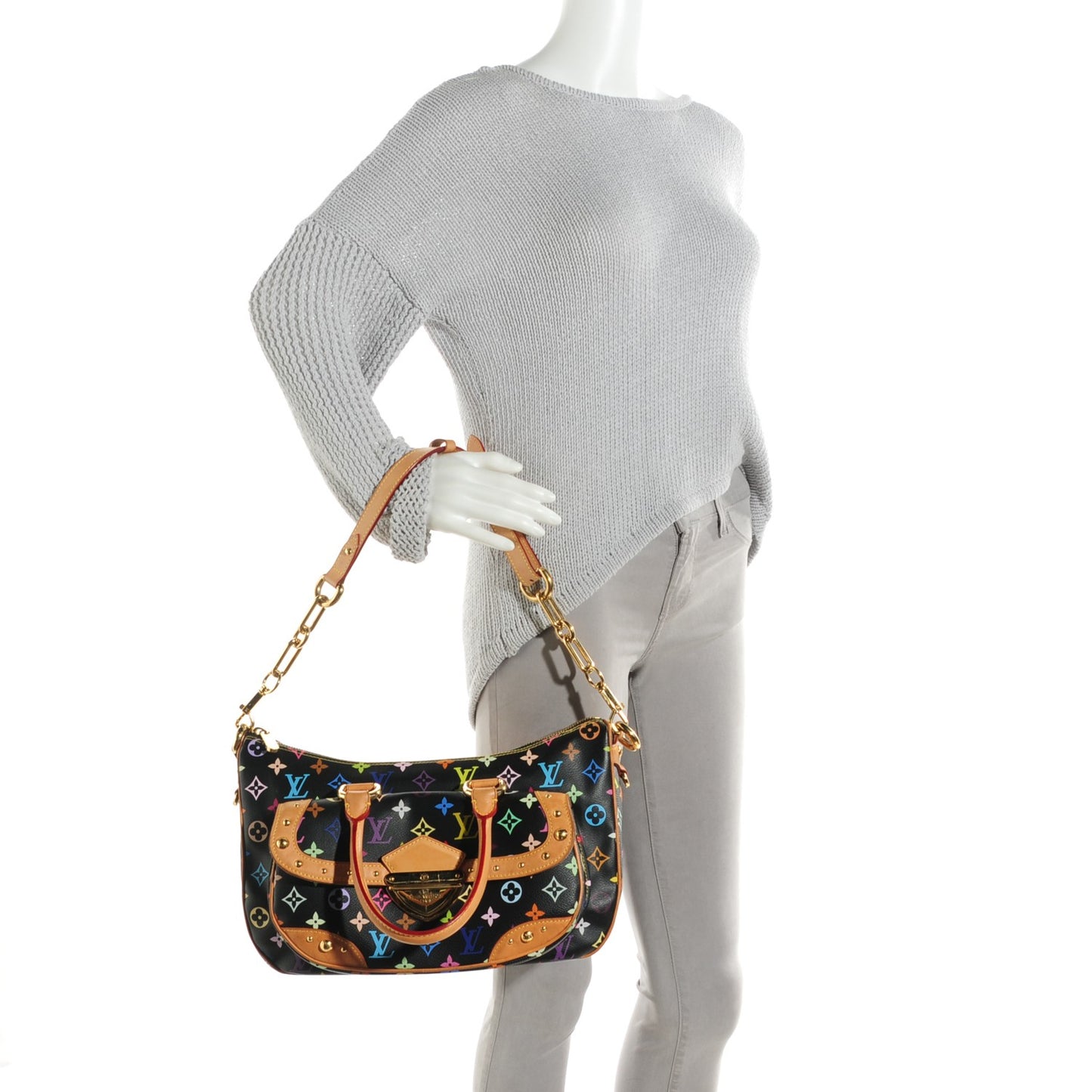 Monogram Multicolor Rita Black