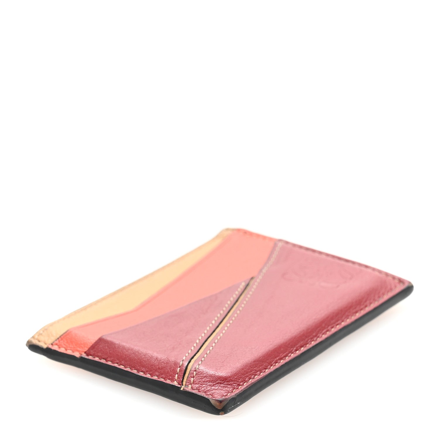 Loewe Calfskin Puzzle Colorblock Card Holder Multicolor 4 of 10