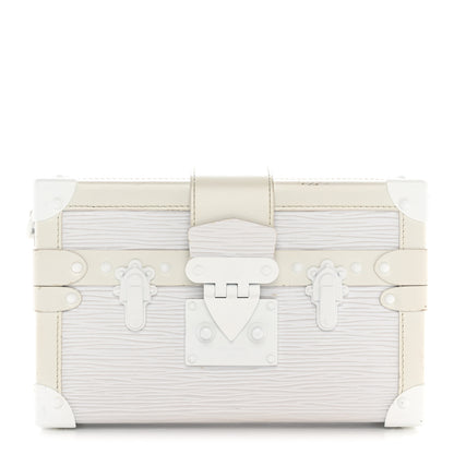 Louis Vuitton Epi Monochrome Petite Malle White 1 of 16